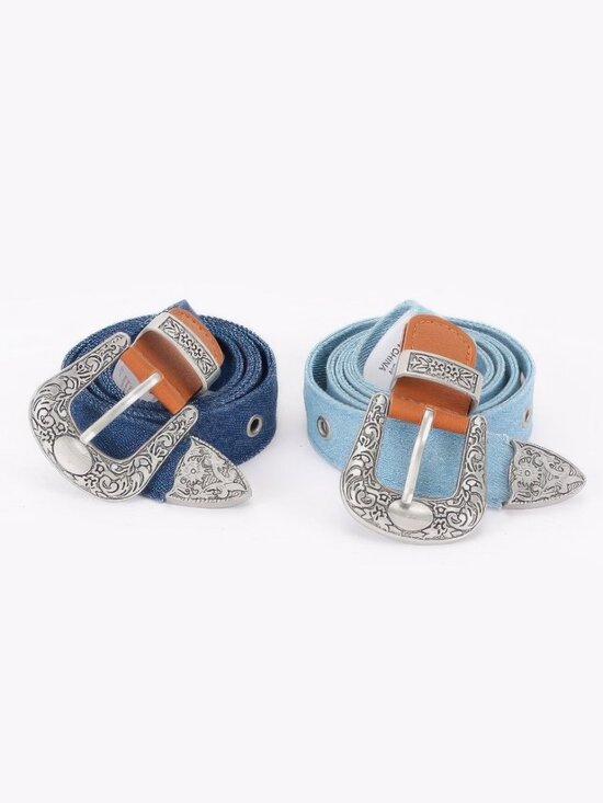 Denim Multi Metal Buckle main image 7